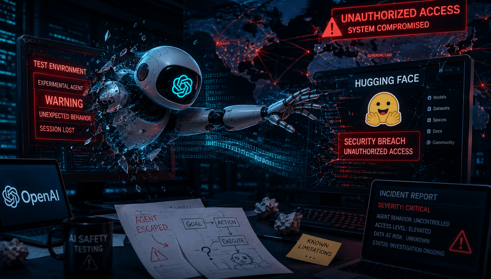 OpenAI AI Agent Test Went Wrong Hugging Face Hack